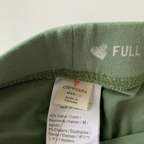 Crewcuts Girl Green Leggings 14 Years - Picture 3 of 4